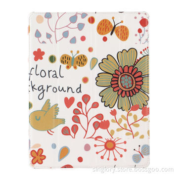 PU Leather Case for iPad 4, PC Covered with PU, Various Colors Available